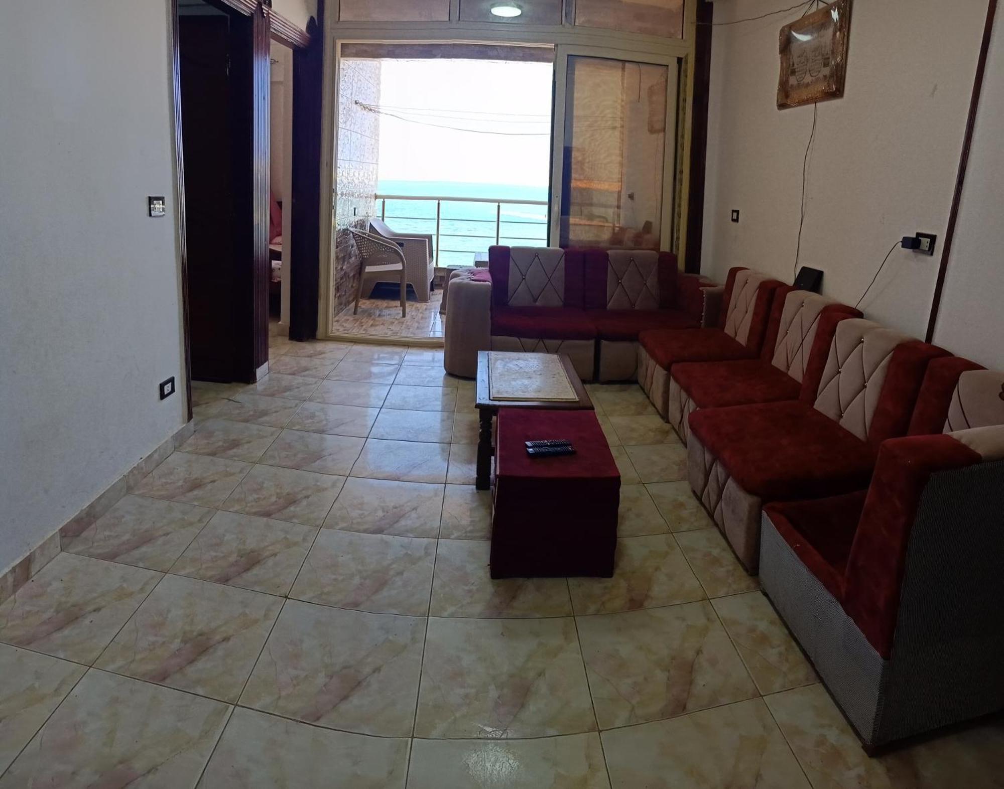 Furnished Apartment - Beach View "Nearest Beach 2 Minutes Walking" - Free Wifi- Abo Keer - Alexandria - Egypt Abu Qir Ngoại thất bức ảnh